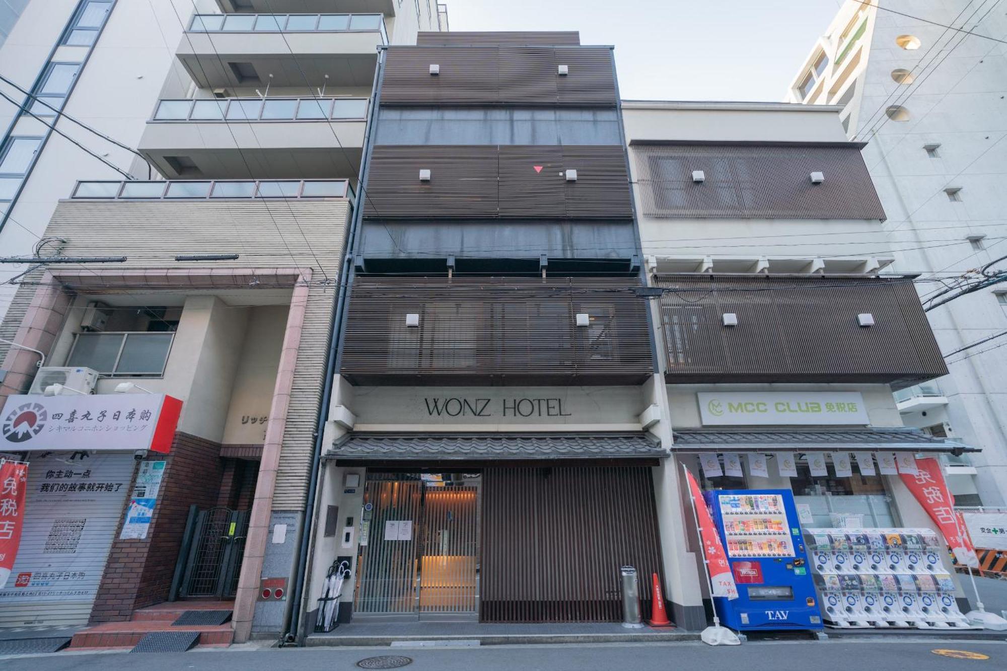 Wonz Hotel Self-Check-In Οσάκα Εξωτερικό φωτογραφία